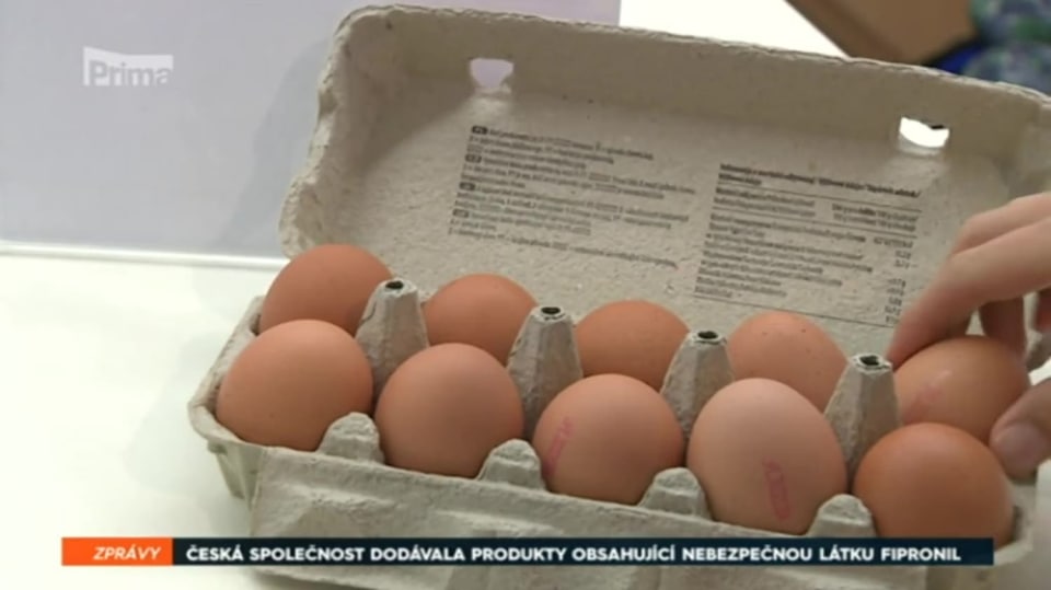 6. 9. 2017 ZPRÁVY: ČESKÁ SPOLEČNOST DODÁVALA PRODUKTY OBSAHUJÍCÍ NEBEZPEČNOU LÁTKU FIPRONIL